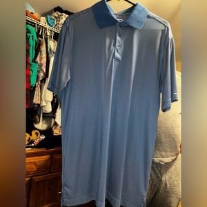 Men’s Slazenger blue polo shirts size large
